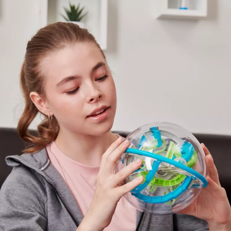 Galda spēle Perplexus Rebel, 3D labirints ar 70 šķēršļiem, mīklu rotaļlieta, 6+ gadi