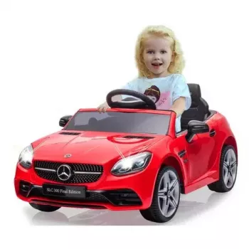 Braucamā mašīna Jamara Mercedes-Benz SLC ar akumulatoru 12V Sarkana