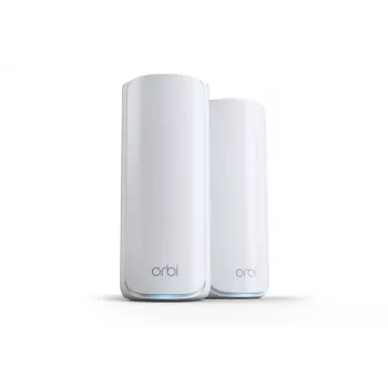 NETGEAR Orbi 770 trīsjoslu (2.4 GHz / 5 GHz / 6 GHz) Wi-Fi 7 (802.11be) balts 7 iekšējās antenas