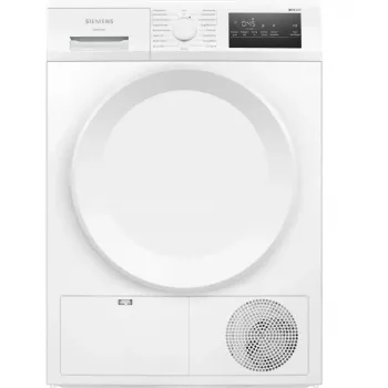 Siemens iQ300 WT43H004 veļas žāvētājs Brīvi stāvošs Priekšējā ielāde 8 kg Balts