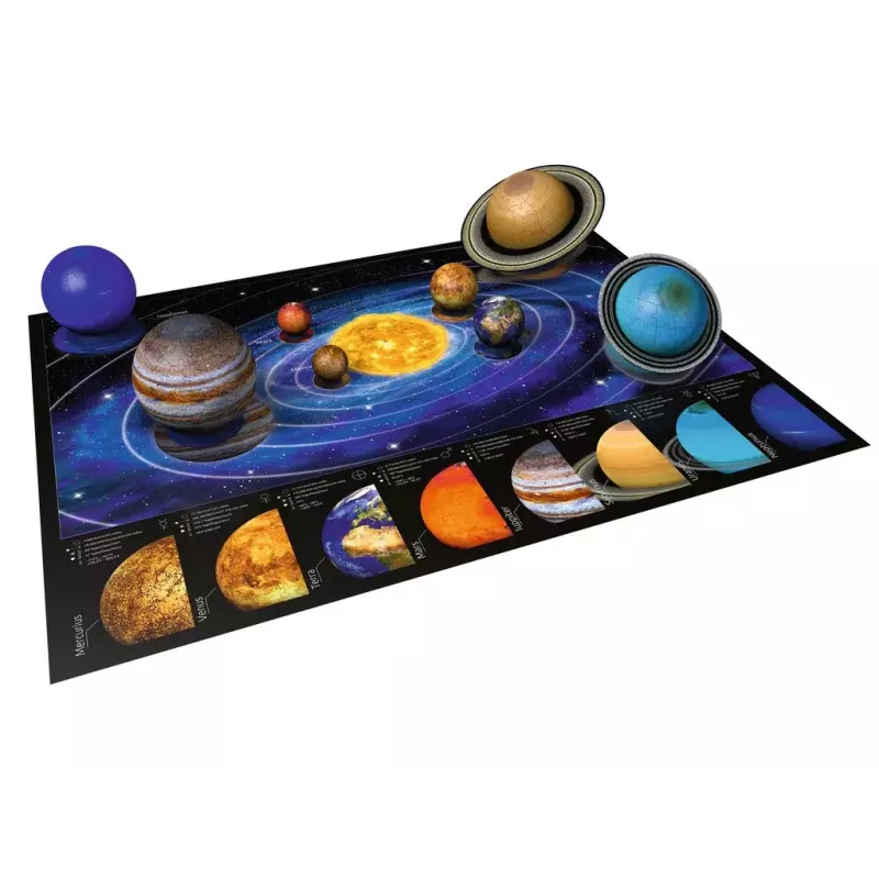 3D Puzle Ravensburger Planētu Saules sistēma
