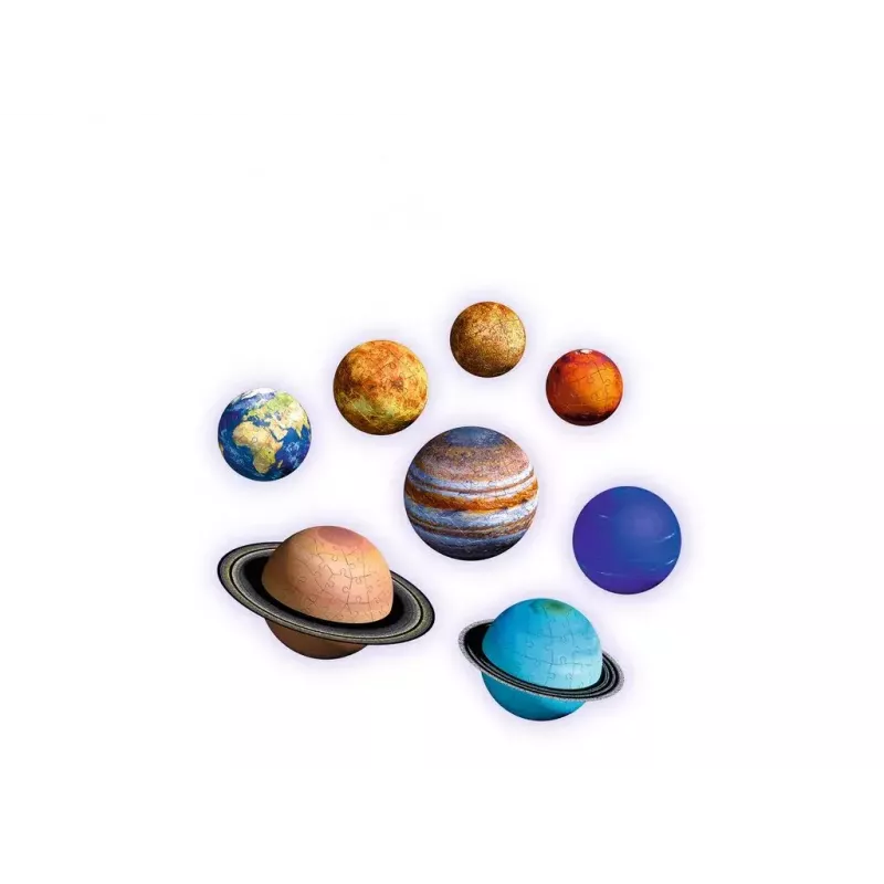 3D Puzle Ravensburger Planētu Saules sistēma