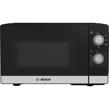 Bosch Serie 2 FFL020MS2 Mikroviļņu krāsns, Melna, Nerūsējošais tērauds, Solo, 20 L, 800 W