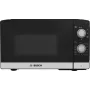Bosch Serie 2 FFL020MS2 Mikroviļņu krāsns, Melna, Nerūsējošais tērauds, Solo, 20 L, 800 W