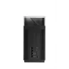ASUS ZenWiFi Pro ET12 trijos joslu (2.4 GHz / 5 GHz / 6 GHz) Wi-Fi 6E (802.11ax) melns iekšējās antenas