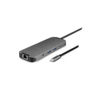 Docking Station Chieftec DSC-901 USB Type-C Pelēks 134mm 49mm 15mm 89.3g