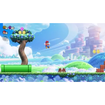 Nintendo Super Mario Bros. Wonder Standarta izdevums Tradicionālā ķīniešu, vācu, holandiešu, angļu, spāņu, franču, itāļu, japāņu, korejiešu, portugāļu, krievu valodā Nintendo Switch