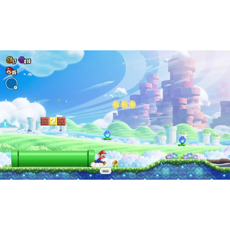 Nintendo Super Mario Bros. Wonder Standarta izdevums Tradicionālā ķīniešu, vācu, holandiešu, angļu, spāņu, franču, itāļu, japāņu, korejiešu, portugāļu, krievu valodā Nintendo Switch