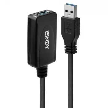USB pagarinātāja kabelis Lindy 5 m USB 3.0 aktīvais pagarinājums