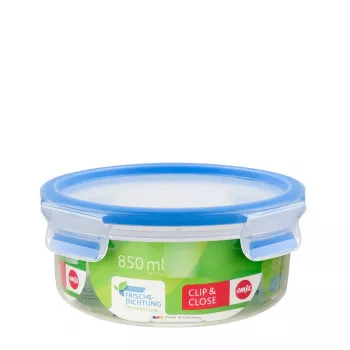 EMSA 508552 apaļš pārtikas uzglabāšanas trauks 0,85 L caurspīdīgs 1 gab.