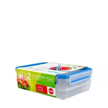 EMSA 513576 taisnstūra pārtikas uzglabāšanas trauks 0.6 L caurspīdīgs 1 gab.