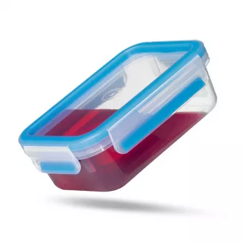 EMSA 513576 taisnstūra pārtikas uzglabāšanas trauks 0.6 L caurspīdīgs 1 gab.