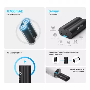 TP-Link Tapo Battery Pack universāls akumulators 6700 mAh