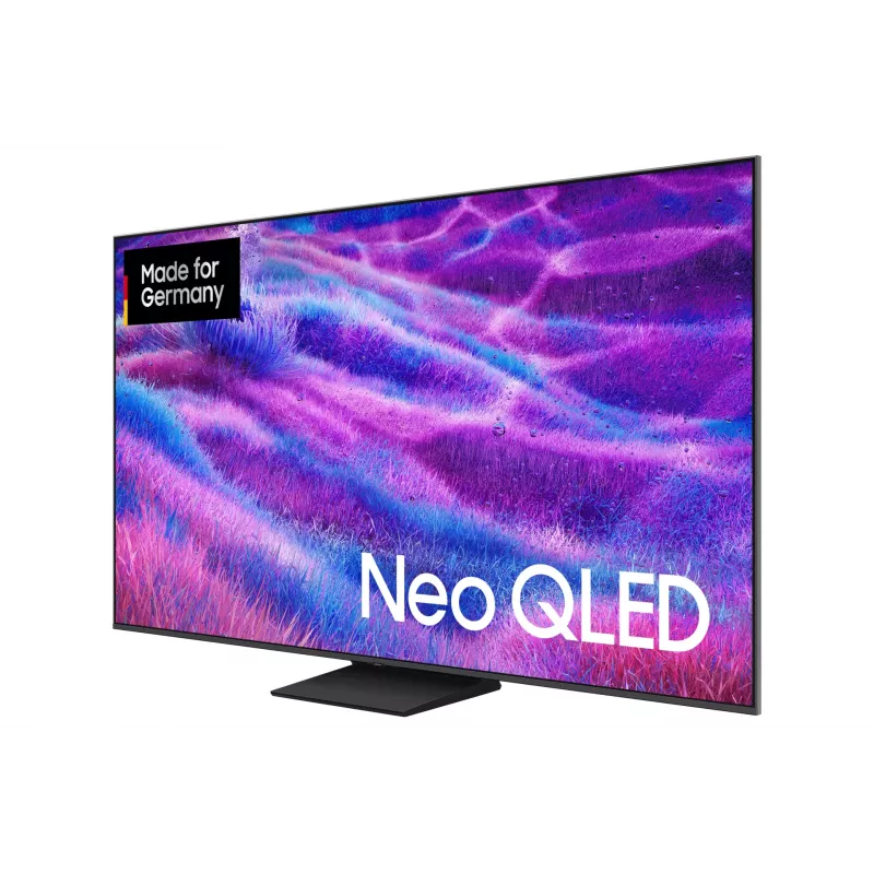 Samsung GQ50QN80FAU 127 cm (50 collu) 4K Ultra HD Smart TV QLED Wi-Fi Carbon, Sudrabs