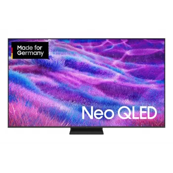 Samsung GQ85QN80FAU 85 collu (2.16 m) QLED 4K Ultra HD viedtelevizors, Motion Xcelerator, Wi‑Fi, DVB-T2/C/S2 — Carbon/Sudrabs