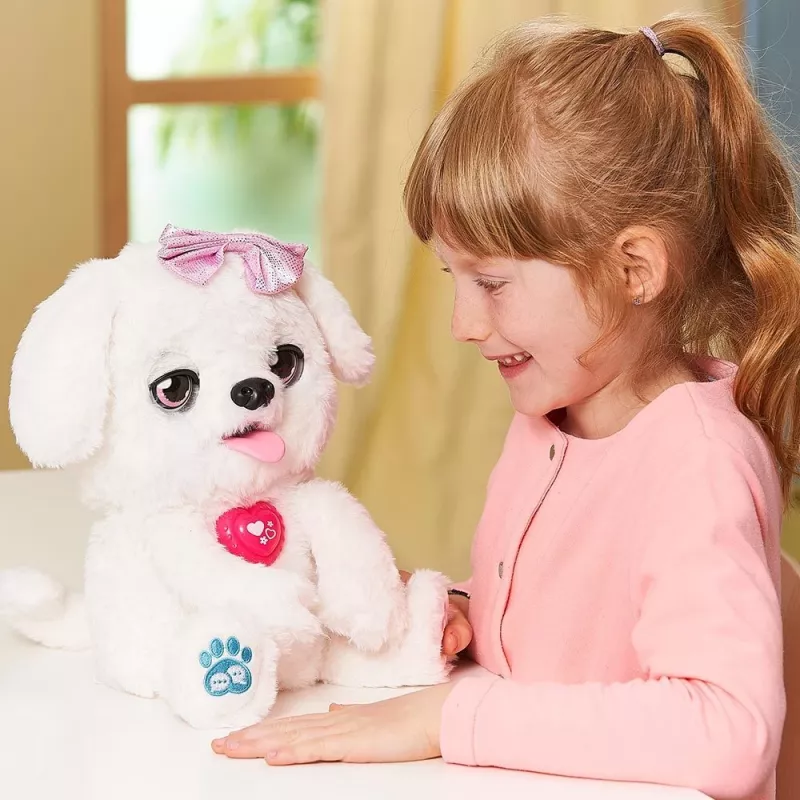 Mīkstā rotaļlieta VTech Schlecki — interaktīvs plīša kucēns