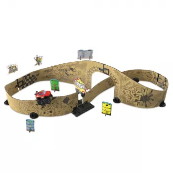 VTech Car-Board Racers 563904, autiņi no kartona, 5+ gadi, AA baterijas