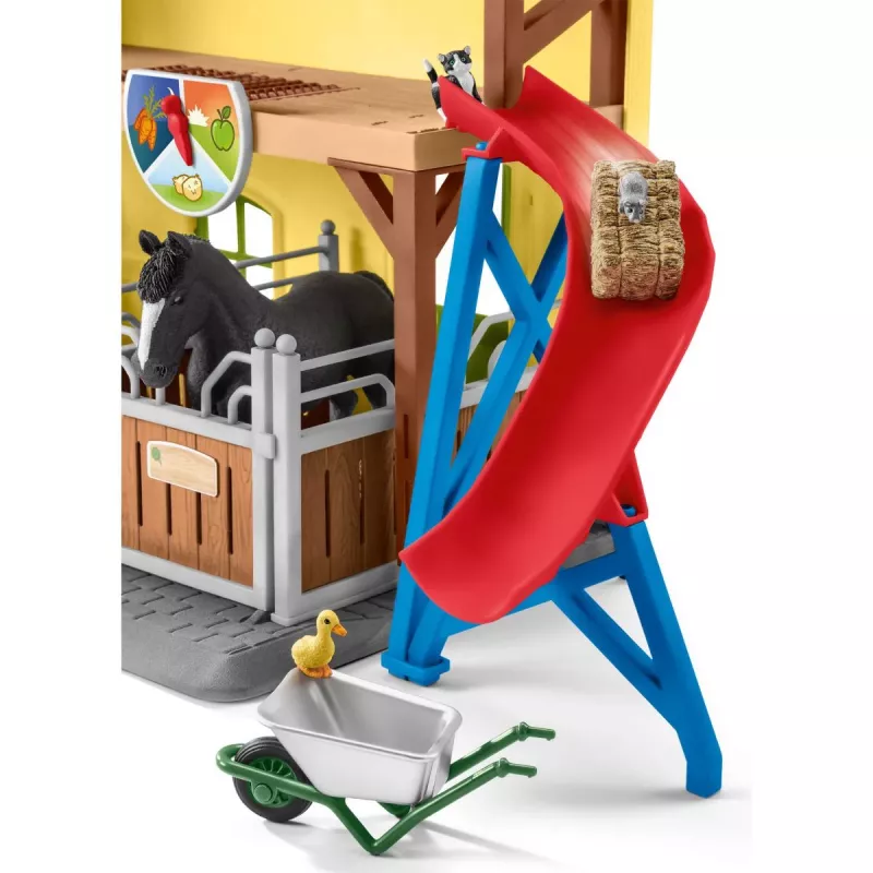 Schleich FARM WORLD Zirgu stallis, Daudzkrāsains, Plastmasa