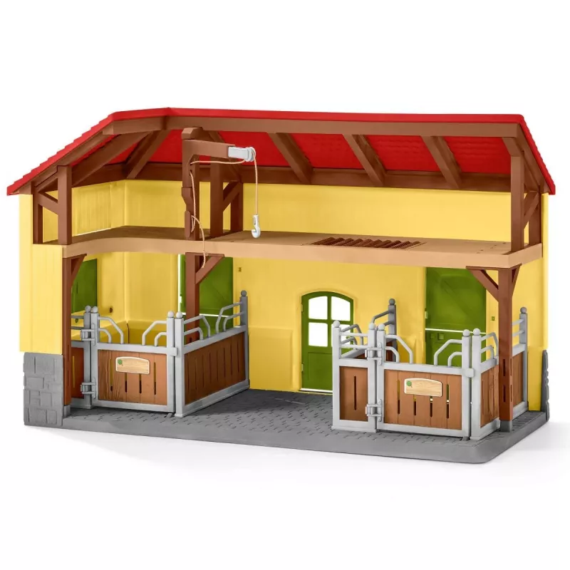 Schleich FARM WORLD Zirgu stallis, Daudzkrāsains, Plastmasa