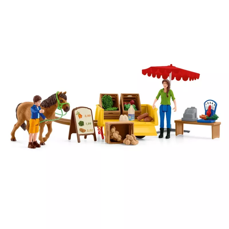 Mobilais zemnieku stends Schleich Farm Life Sunny Day 42528