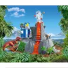 Schleich Dinozauri Vulkanu Ekspedīcijas Bāzes Nometne Daudzkrāsains 42564