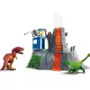 Schleich Dinozauri Vulkanu Ekspedīcijas Bāzes Nometne Daudzkrāsains 42564