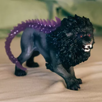 Schleich ELDRADOR CREATURES Ēnu Lauva 42555 kolekcionējama figūra