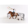 Schleich Cowgirl Team Roping Fun komplekts, 3-8 gadi, daudzkrāsains
