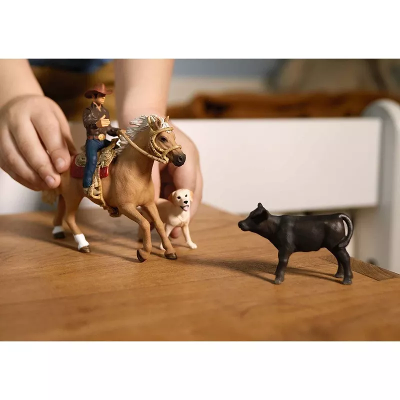 schleich Western Riding Adventures, 3-8 gadi, Daudzkrāsains