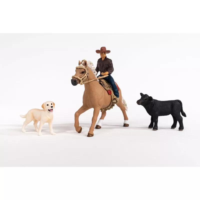 schleich Western Riding Adventures, 3-8 gadi, Daudzkrāsains