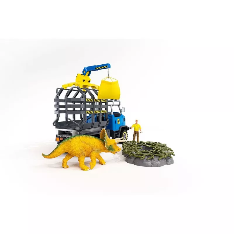 Schleich Dinosaurs 42565 Dino Truck Mission rotaļu transportlīdzeklis