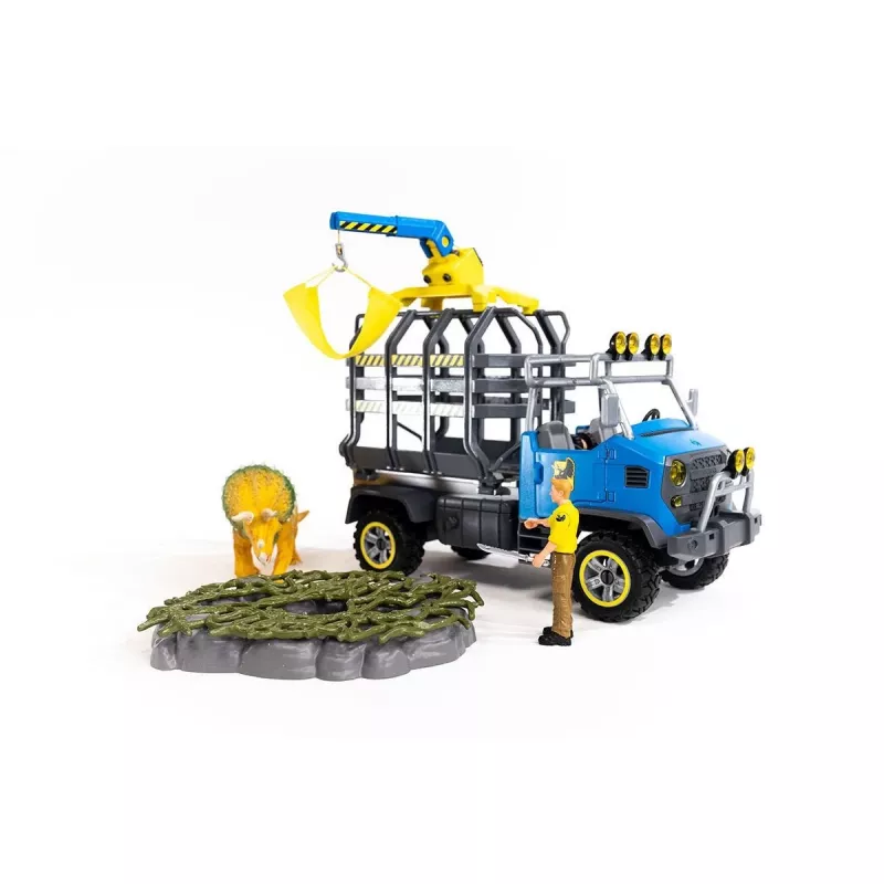 Schleich Dinosaurs 42565 Dino Truck Mission rotaļu transportlīdzeklis