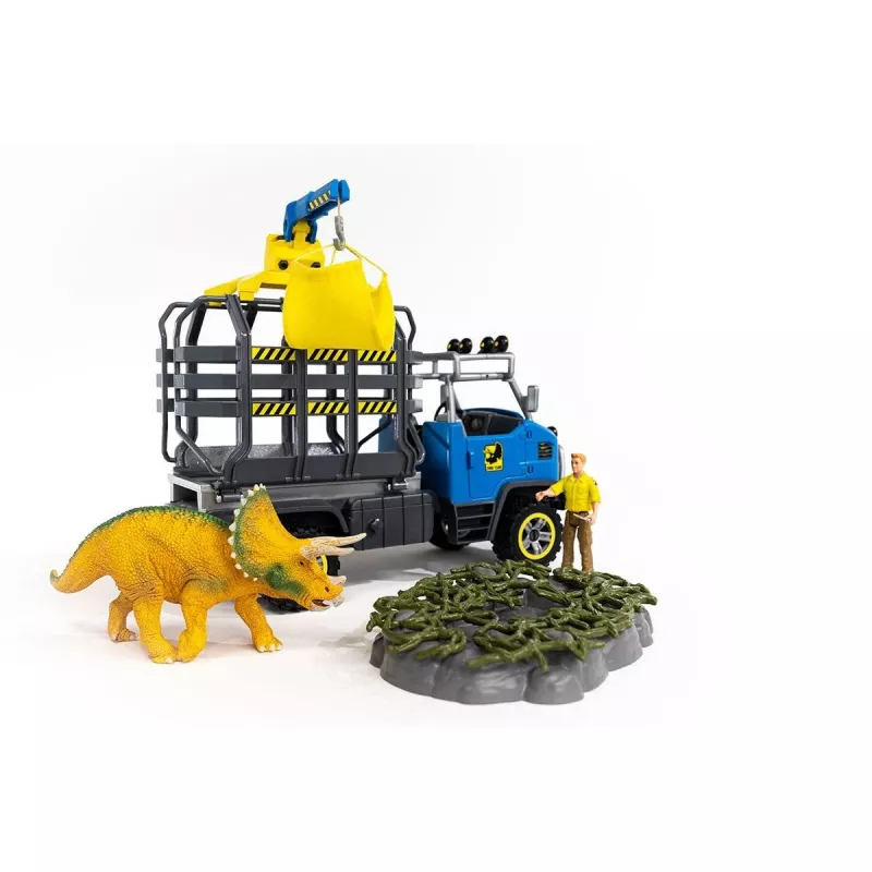 Schleich Dinosaurs 42565 Dino Truck Mission rotaļu transportlīdzeklis