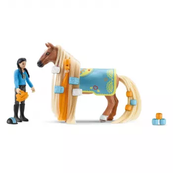 schleich HORSE CLUB Sofia’s Beauties Starter Set Kim & Caramelo