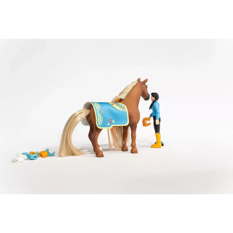 schleich HORSE CLUB Sofia’s Beauties Starter Set Kim & Caramelo