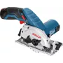 Bosch GKS 12V-26 Professional 06016A1001 akumulatora ripzāģis, 12 V, 85 mm asmens, bez akumulatora un lādētāja, zils/melns