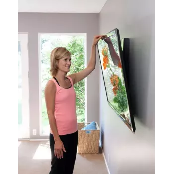 Ergotron Glide Sienas Kronšteins HD 152.4 cm 60 Melns 18 kg