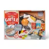 Melissa & Doug Flip & Fry Grill Play Set ar Water WOW krāsu mainošu rotaļu ēdienu, pirmsskolas rotaļlieta, vecumam no 3 gadiem