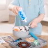 Melissa & Doug Simmer & Stir Stovetop Play Set ar Ūdens WOW! Krāsu Mainošu Rotaļu Pārtiku