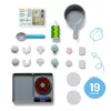 Melissa & Doug Simmer & Stir Stovetop Play Set ar Ūdens WOW! Krāsu Mainošu Rotaļu Pārtiku