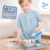 Melissa & Doug Simmer & Stir Stovetop Play Set ar Ūdens WOW! Krāsu Mainošu Rotaļu Pārtiku