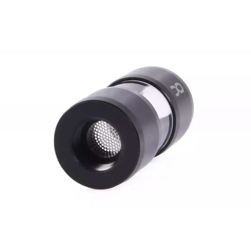 Alphacool 29142 Dzesēšanas sistēmas filtrs Akrils Acetāls Melns Caurspīdīgs 1/4 collas