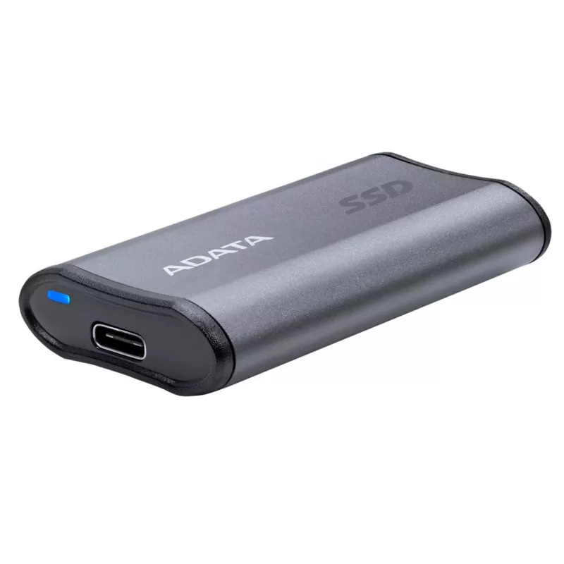 ADATA SE880 500 GB ārējais SSD, USB-C 3.2 Gen 2x2, pelēks