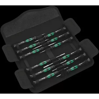 Skrūvgriežu komplekts Wera Micro 12 Electronics 1