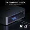 Ugreen DXP480T Plus NAS darbvirsmas Intel® Core™ i5 8 GB DDR5 pelēks