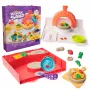 Kinetic Sand SquishPizza cepeškrāsns rotaļu komplekts, 1lb smiltis un 5 instrumenti
