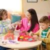 Kinetic Sand SquishPizza cepeškrāsns rotaļu komplekts, 1lb smiltis un 5 instrumenti