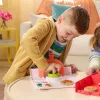 Kinetic Sand SquishPizza cepeškrāsns rotaļu komplekts, 1lb smiltis un 5 instrumenti