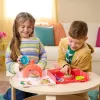 Kinetic Sand SquishPizza cepeškrāsns rotaļu komplekts, 1lb smiltis un 5 instrumenti