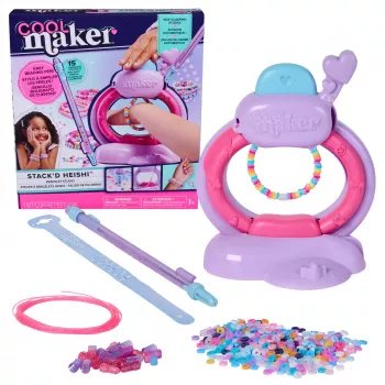 Rokdarbu komplekts aproču veidošanai Spin Master Cool Maker Stack'd Heishi Bracelet Studio